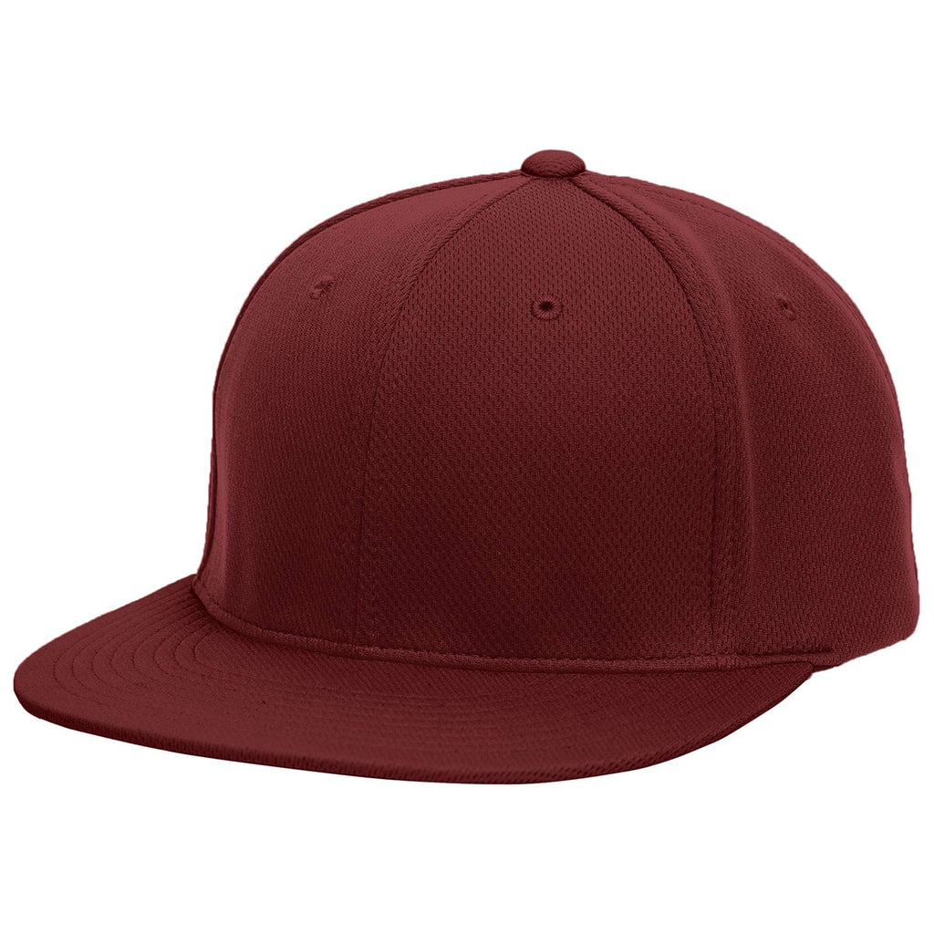 Pacific Headwear Maroon Premium P-Tec FlexFit Cap