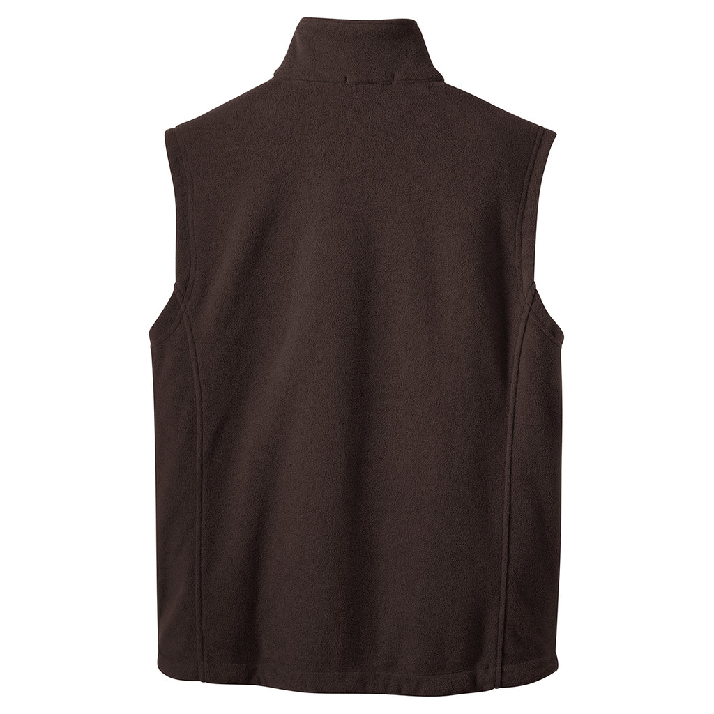 Port Authority Men's Dark Chocolate Brown Value Fleece Vest