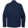Port Authority Men's River Blue Navy Grid Fleece Jacket