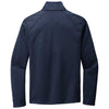 Port Authority Men's Dress Blue Navy Heather Diamond Fleece Quarter Zip Pullover