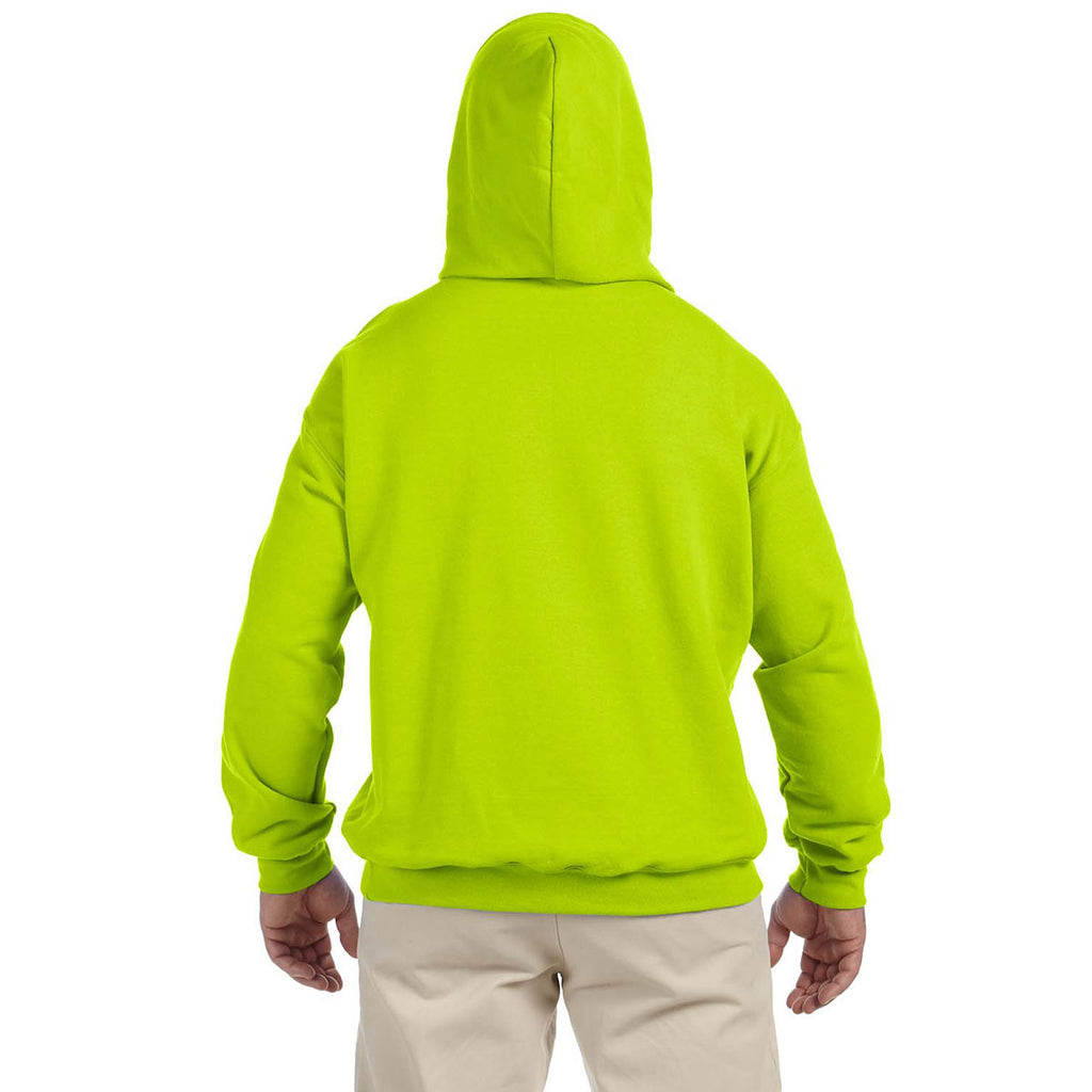 Gildan Unisex Safety Green DryBlend 50/50 Hoodie