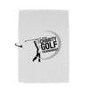 Magnet Group White Golf Terry Velour Towel