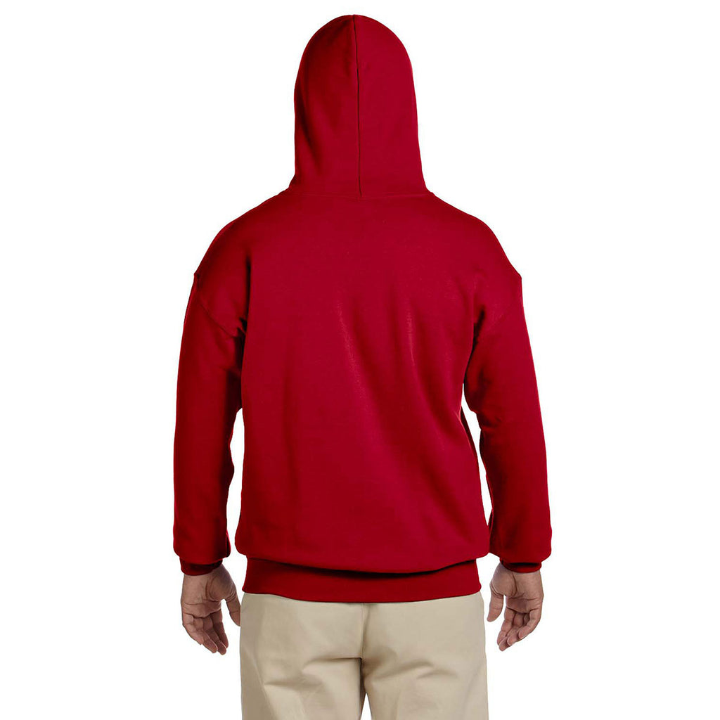 Gildan Unisex Cherry Red Heavy Blend 50/50 Hoodie