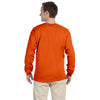 Gildan Men's Orange Ultra Cotton Long Sleeve T-Shirt