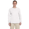 Gildan Men's White Ultra Cotton Long Sleeve T-Shirt