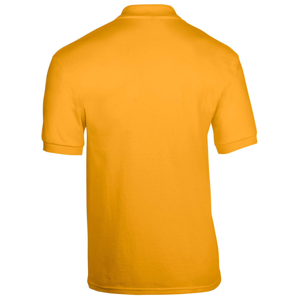 Gildan Men's Gold 6 oz. 50/50 Jersey Polo