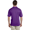 Gildan Men's Purple 6 oz. 50/50 Jersey Polo