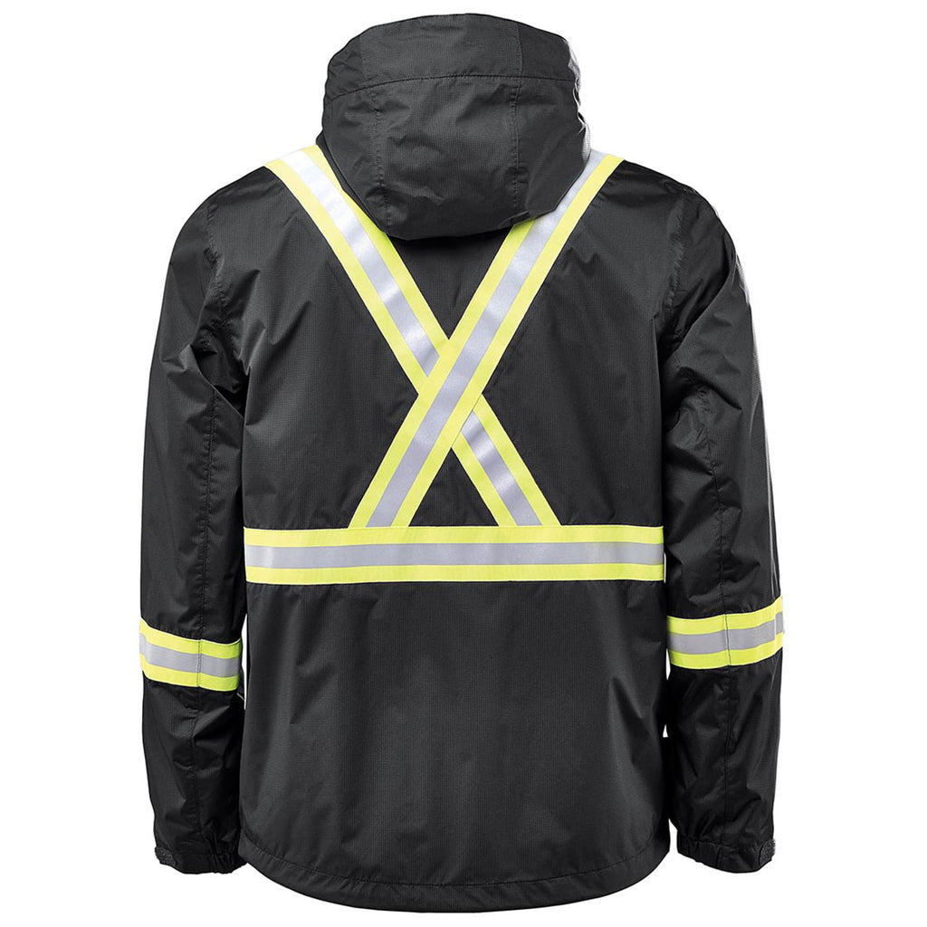 Stormtech Men's Black Olympia Reflective Shell