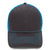 Paramount Apparel Charcoal/Neon Blue Neon Mesh Back Cap