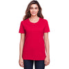 Fruit of the Loom Women's True Red ICONIC T-Shirt