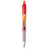 BIC Intensity Click Clear Red Gel Pen
