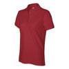 IZOD Women's Real Red Stretch Pique Polo
