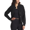 UNRL Women's Black Jetset Bomber Jacket