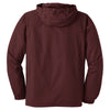 Sport-Tek Men's Maroon Hooded Raglan Jacket