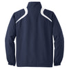 Sport-Tek Men's True Navy/White 1/2-Zip Wind Shirt