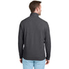 Vineyard Vines Men's Jet Black/Charcoal Heather Saltwater Quarter-Zip Pullover