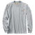 Carhartt Men's Heather Grey Workwear Pocket Long Sleeve T-Shirt
