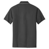 Port Authority Men's Charcoal/Smoke Grey Rapid Dry Tipped Polo