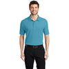 Port Authority Men's Maui Blue Silk Touch Polo