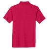 Port Authority Men's Red Silk Touch Interlock Polo