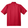 Port Authority Men's Engine Red Dry Zone Ottoman Polo
