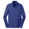 Port Authority Men's Royal Tall Silk Touch Long Sleeve Polo