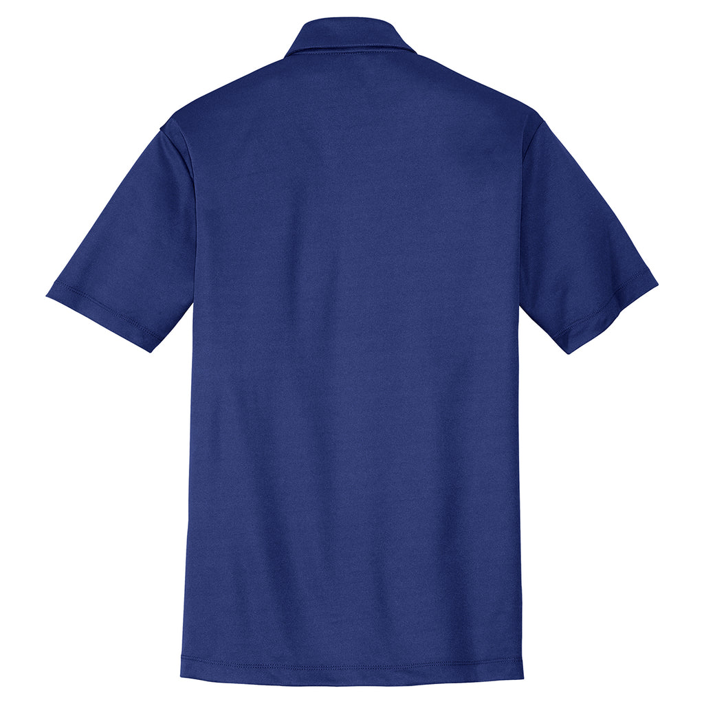 Port Authority Men's Royal Blue Performance Poly Polo