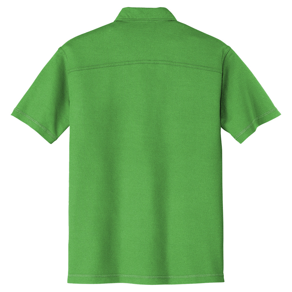 Port Authority Men's Vine Green Modern Stain Resistant Pocket Polo