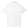 Port Authority Men's White Crossover Raglan Polo