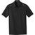 Port Authority Men's Black Pinpoint Mesh Polo