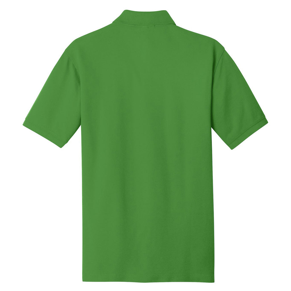 Port Authority Men's Vine Green Ezcotton Polo