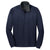 Port Authority Men's True Navy/Iron Grey Vertical Texture 1/4-Zip Pullover