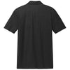 Port Authority Men's Black Heather Fine Pique Blend Polo