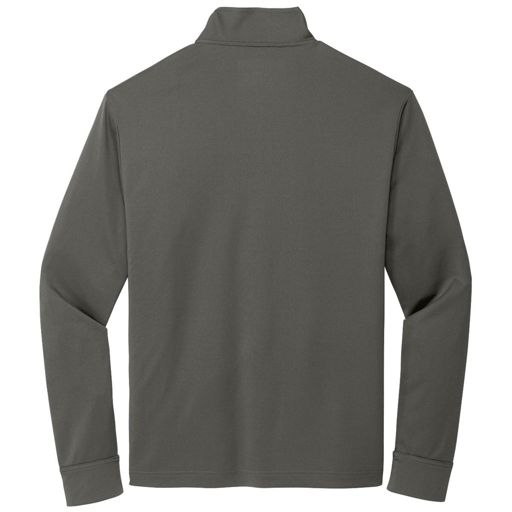 Port Authority Men's Grey Steel C-Free Snag Proff 1/4 Zip