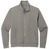 Port Authority Men's Smoke Grey C-FREE Double Knit Full-Zip