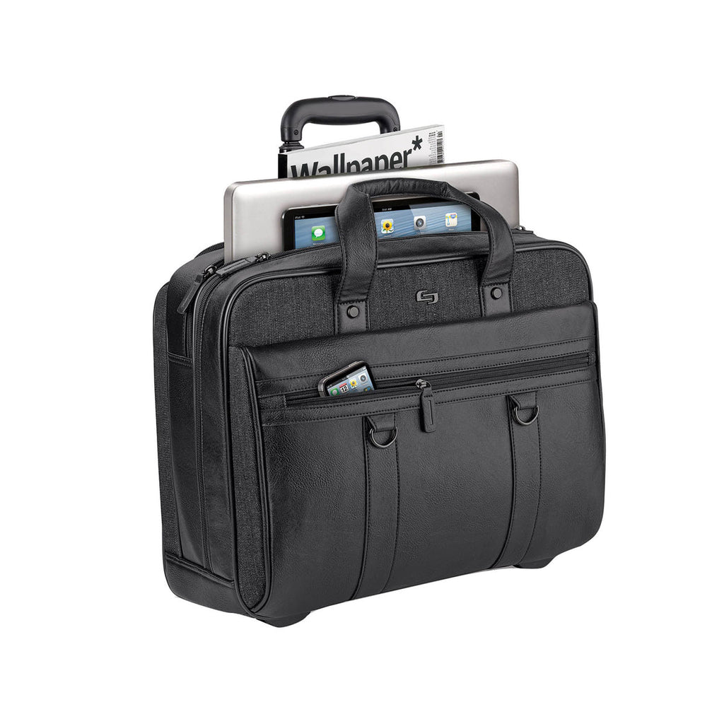 Solo Black Macdougal Rolling Case