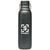 Perka Gunmetal Dashing 20 oz. Double Wall Stainless Steel Bottle