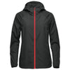 Stormtech Women's Black/Bright Red Pacifica Jacket