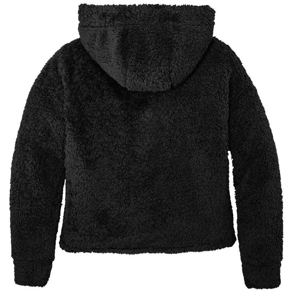 Port Authority Women's Black Cozy Fleece Hoodie