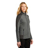 Port Authority Women's Grey Smoke Heather/Grey Smoke Grid Fleece Jacket