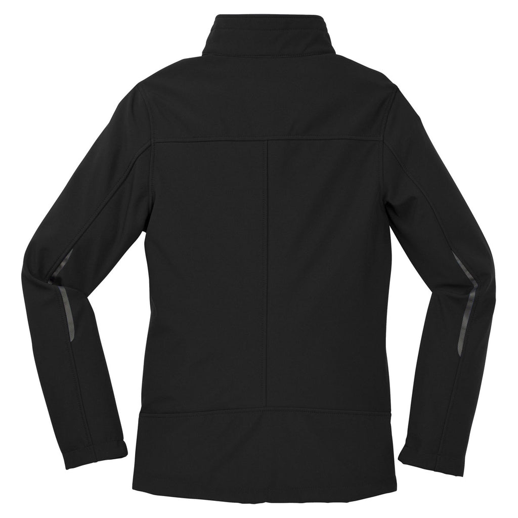 Port Authority Women's Black Welded Soft Shell Jacket