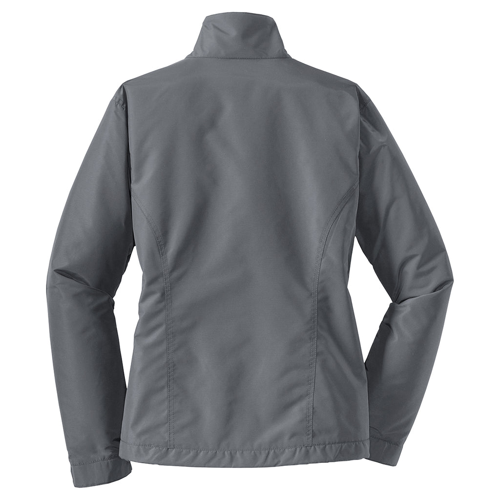Port Authority Women's Steel Grey/True Black Challenger Jacket