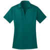 Port Authority Women's Teal Green Performance Poly Polo