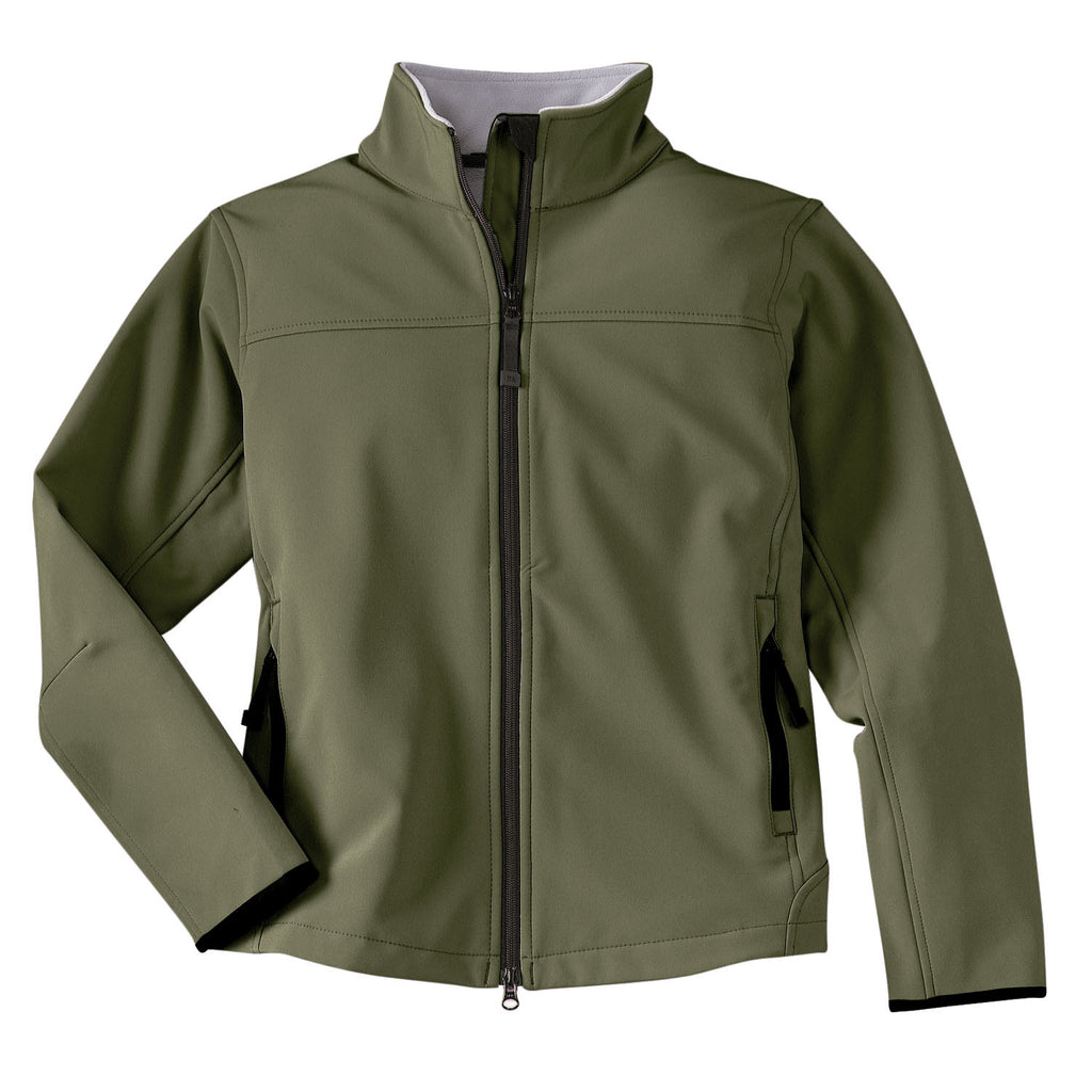Port Authority Women's Olive/Chrome Glacier Softshell Jacket