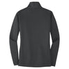 Port Authority Women's Iron Grey/Black Vertical Texture Full-Zip Jacket