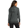 Port Authority Women's Graphite Smooth Fleece Hooded Jacket