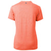 Cutter & Buck Women's College Orange Heather Forge Heathered Stretch Blade Top