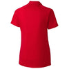 Cutter & Buck Women's Red DryTec Short Sleeve Northgate Polo