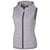 Cutter & Buck Women's Liberty Navy Stripe Cora Reversible Hooded Vest