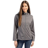 Cutter & Buck Women's Elemental Grey Evoke Eco Softshell Recycled Full Zip Jacket